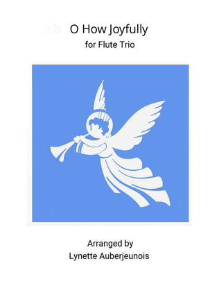 Book cover for O How Joyfully - Flute Trio