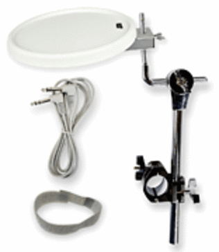 KAT 9-Inch Pad with Tom Arm, Clamp, 8-Foot Cable, and Velcro Tie