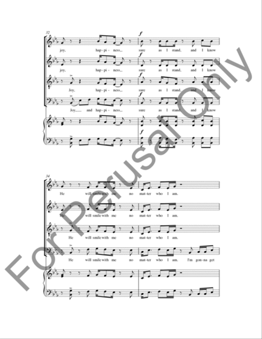 In That Promised Land 4-Part scores gallery preview page 9