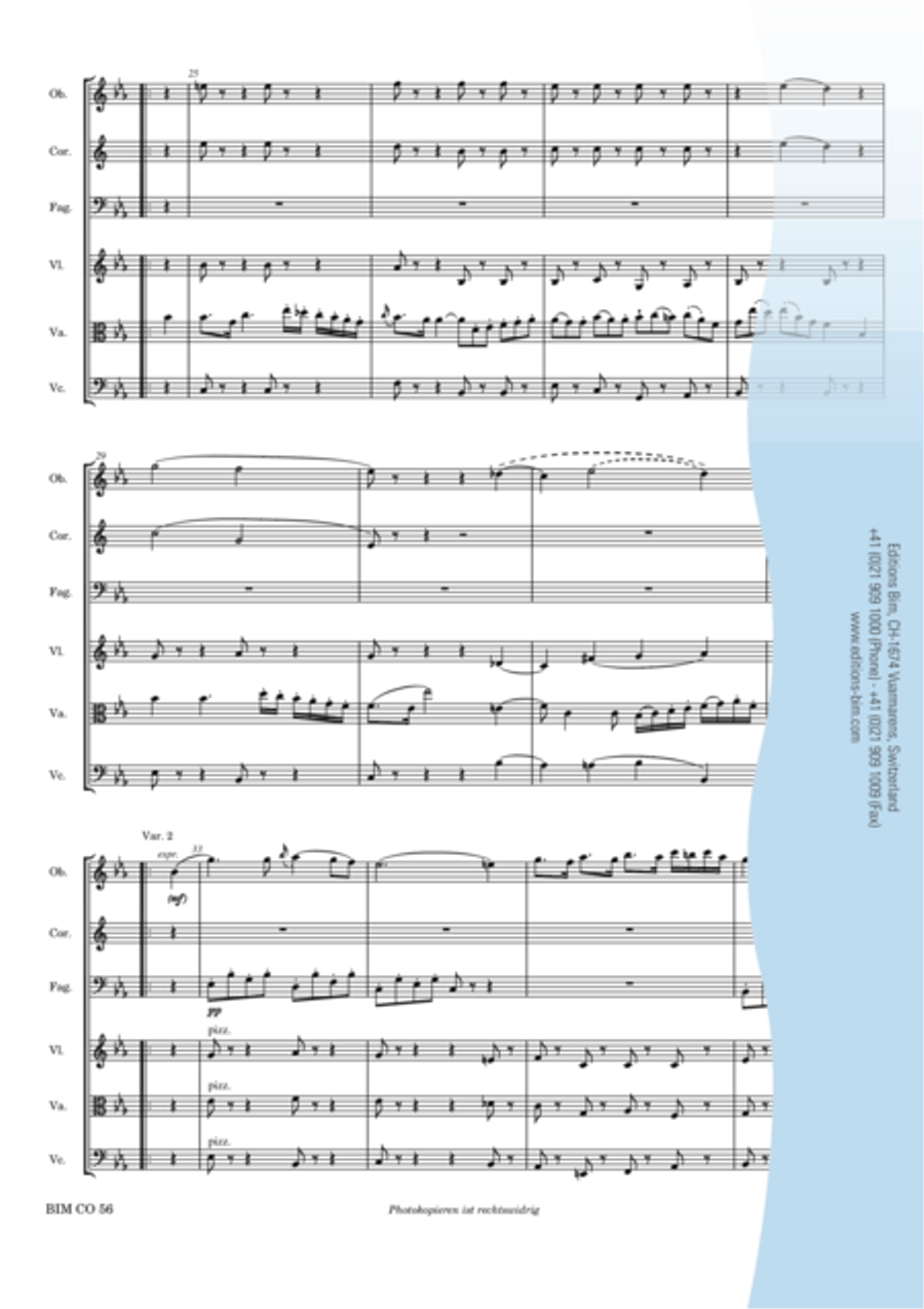 Sesteto No 3 Bassoon scores gallery preview page 4