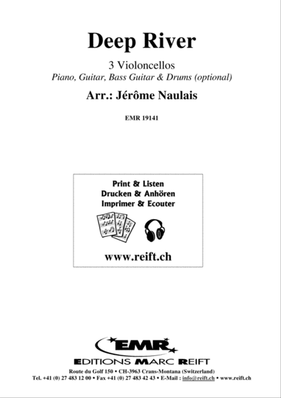 Deep River Cello scores gallery preview page 2