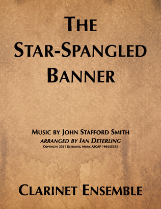 The Star-Spangled Banner (clarinet ensemble)