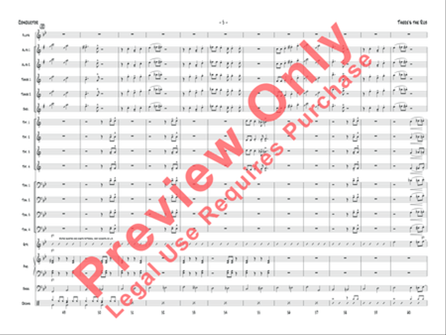 There's the Rub Jazz Ensemble scores gallery preview page 6