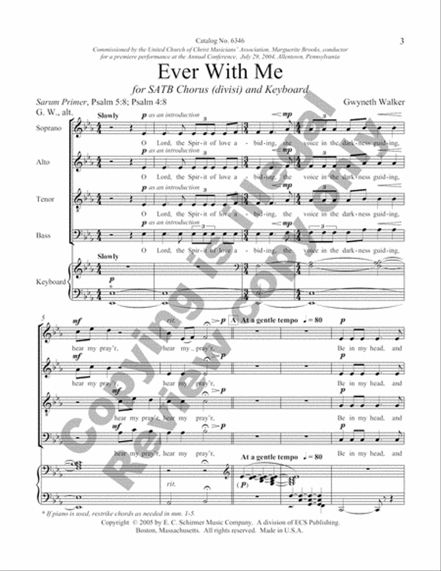 Ever With Me Divisi scores gallery preview page 3