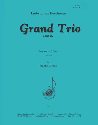 Grand Trio, Op. 87 - Fl 3