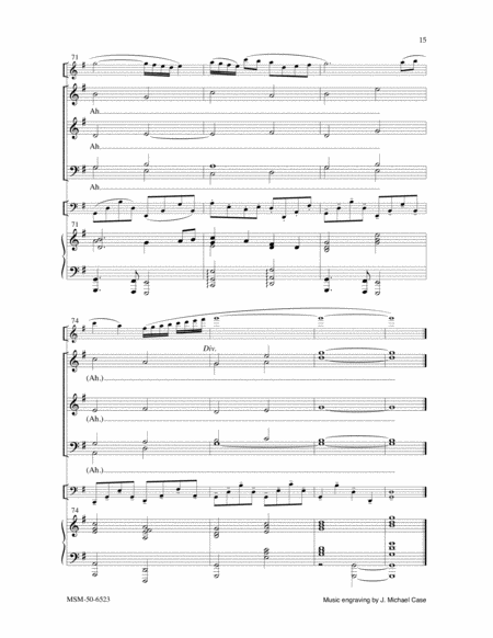 Thy Holy Wings (Choral Score) image number null