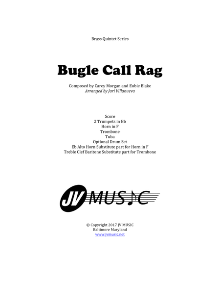 Bugle Call Rag for Brass Quintet image number null