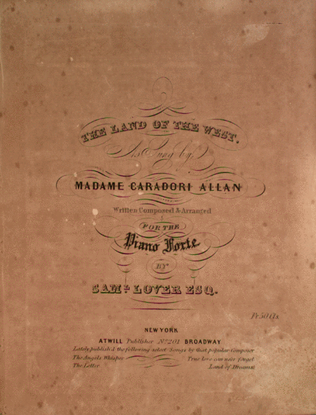 Book cover for The Land of the West