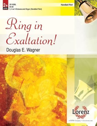 Book cover for Ring in Exaltation! - Handbell Part