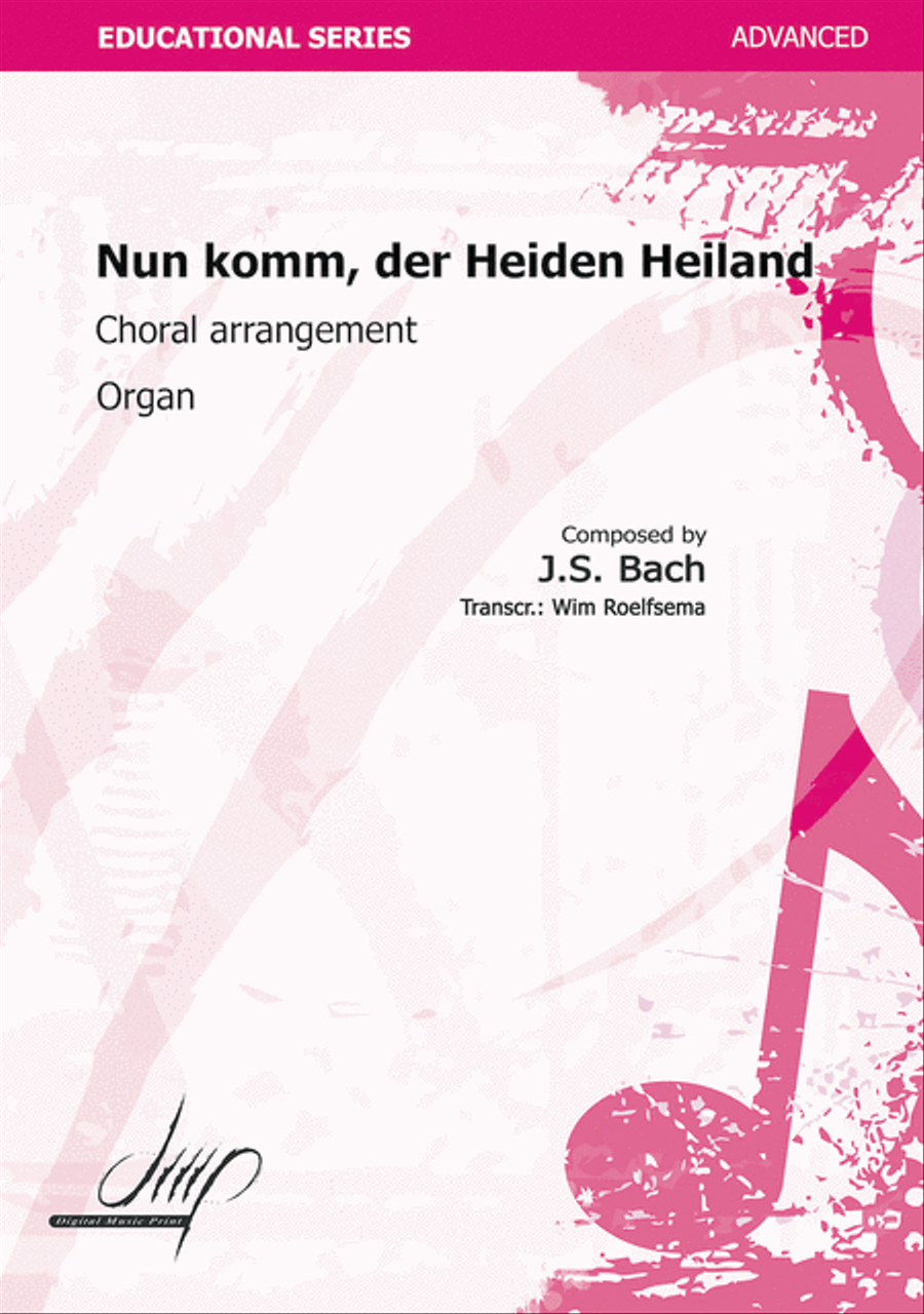 Nur Komm, Der Heiden Heiland Organ scores gallery preview page 1