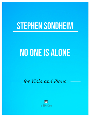 Book cover for No One Is Alone
