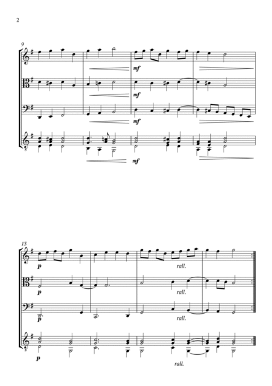 Christ the Lord is Risen Today Oboe scores gallery preview page 2