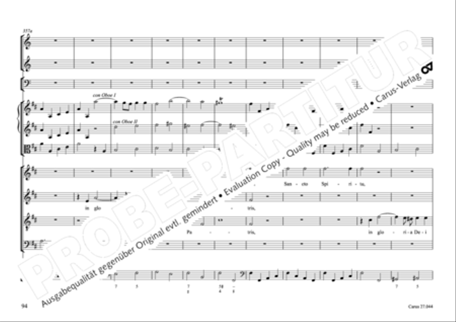 Messa per il Santissimo Natale 4-Part scores gallery preview page 85