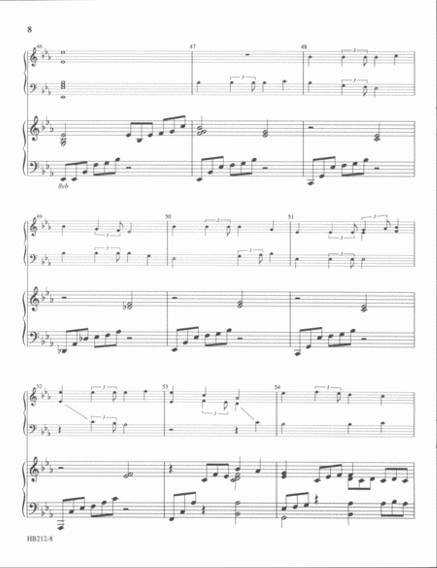This Little Light of Mine - full score Handbell Choir scores gallery preview page 7