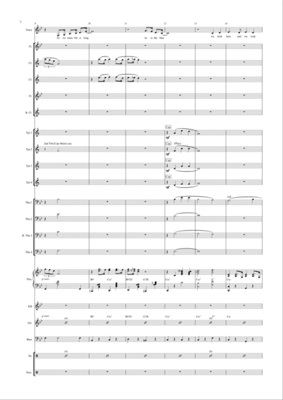As We Stumble Along Jazz Ensemble scores gallery preview page 2