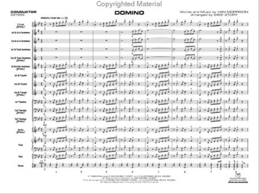 Domino Jazz Ensemble scores gallery preview page 2
