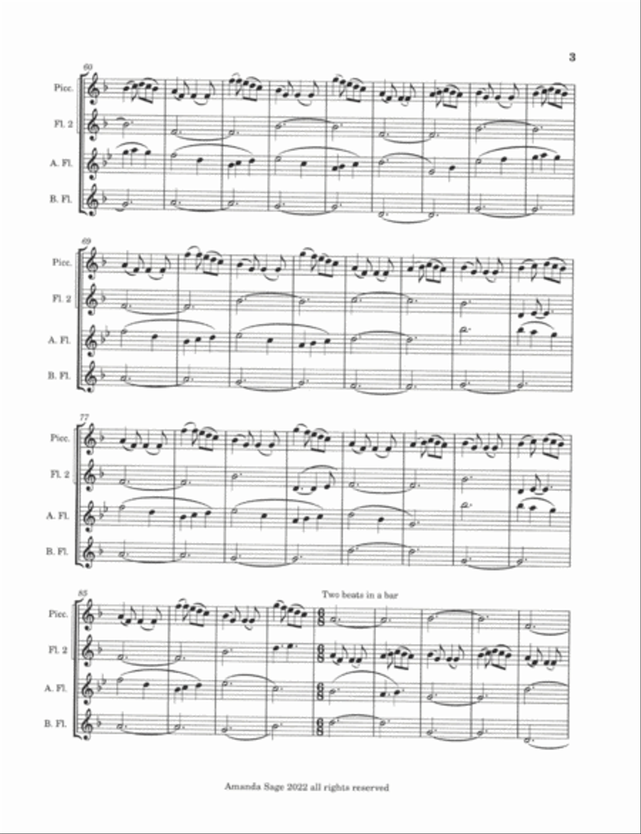 Second Suite in F major, Movement IV: Fantasia on the 