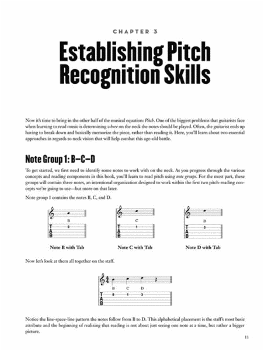 Guitarist's Guide to Music Reading Guitar scores gallery preview page 4