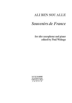 Book cover for Souvenirs de France
