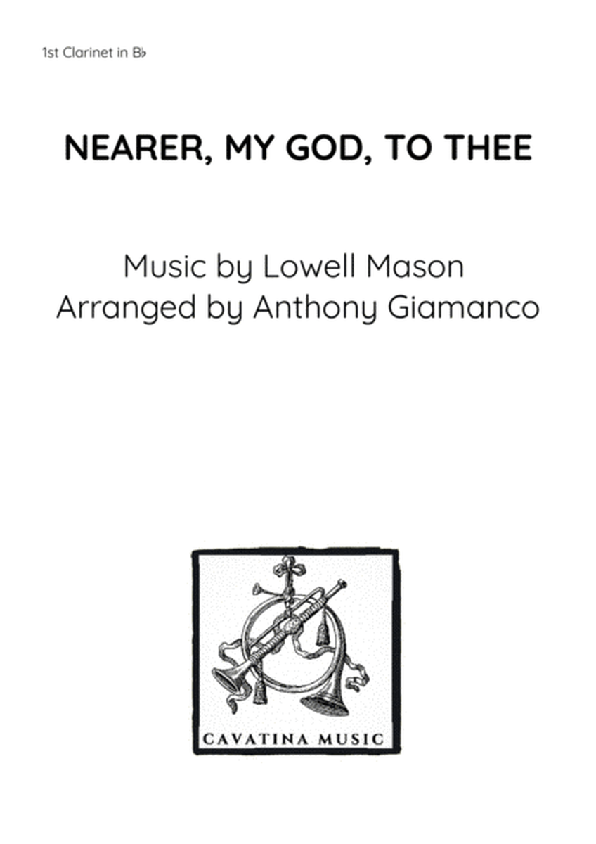 Nearer, My God, to Thee - clarinet trio image number null