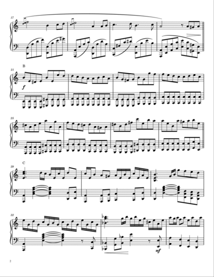 Beethoven Virus,For Piano Solo,From 