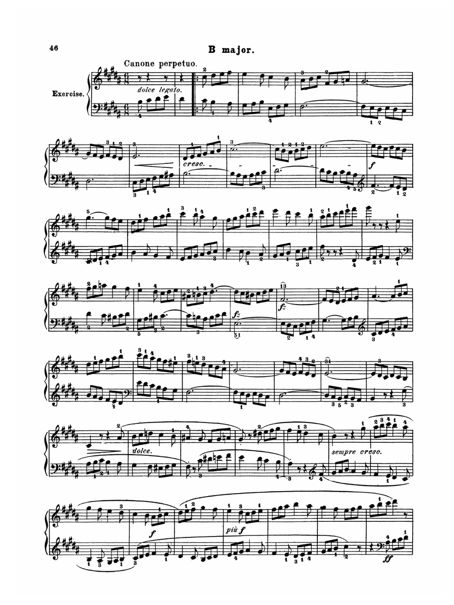 Clementi: Preludes and Exercises
