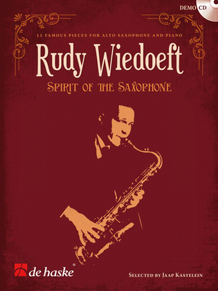 Book cover for Rudy Wiedoeft - Spirit of the Saxophone