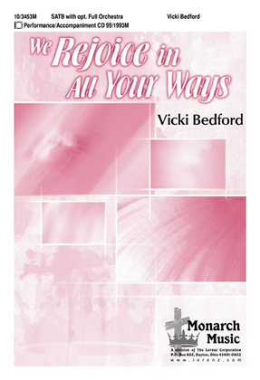 Book cover for We Rejoice in All Your Ways