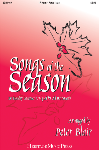 Songs of the Season - F Horn (Parts 1 & 3)