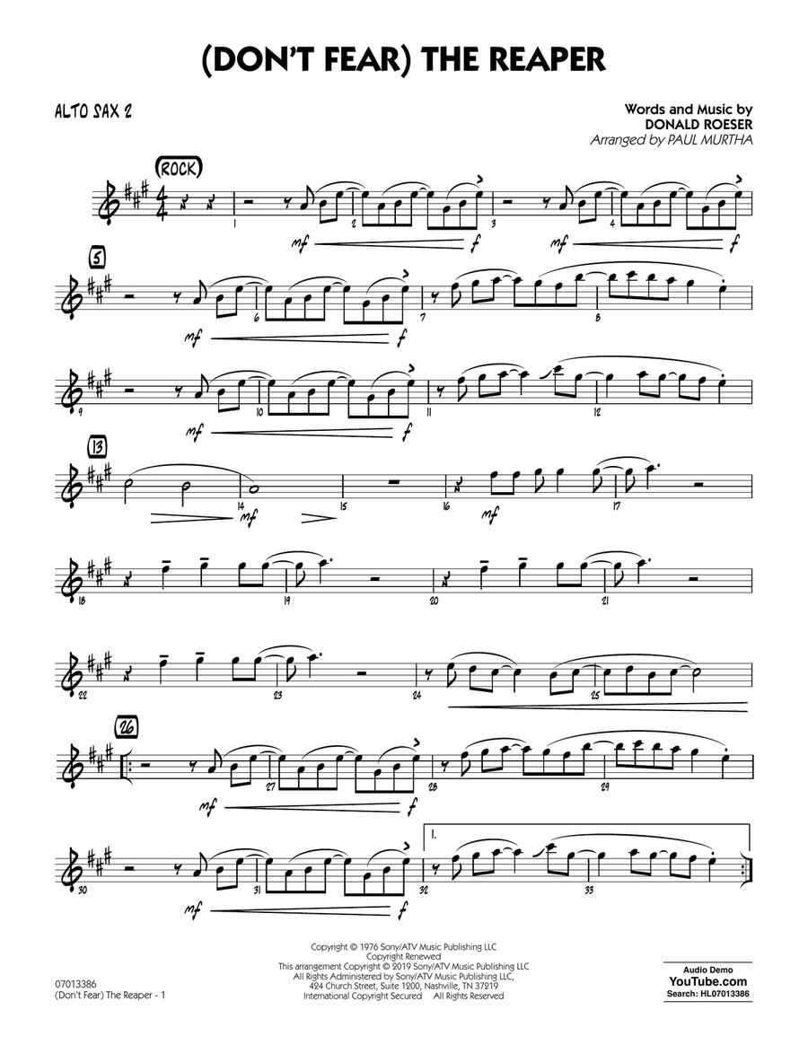 Reaper saxophone shop
