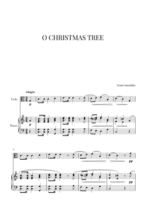 Book cover for O Christmas Tree for Viola and Piano