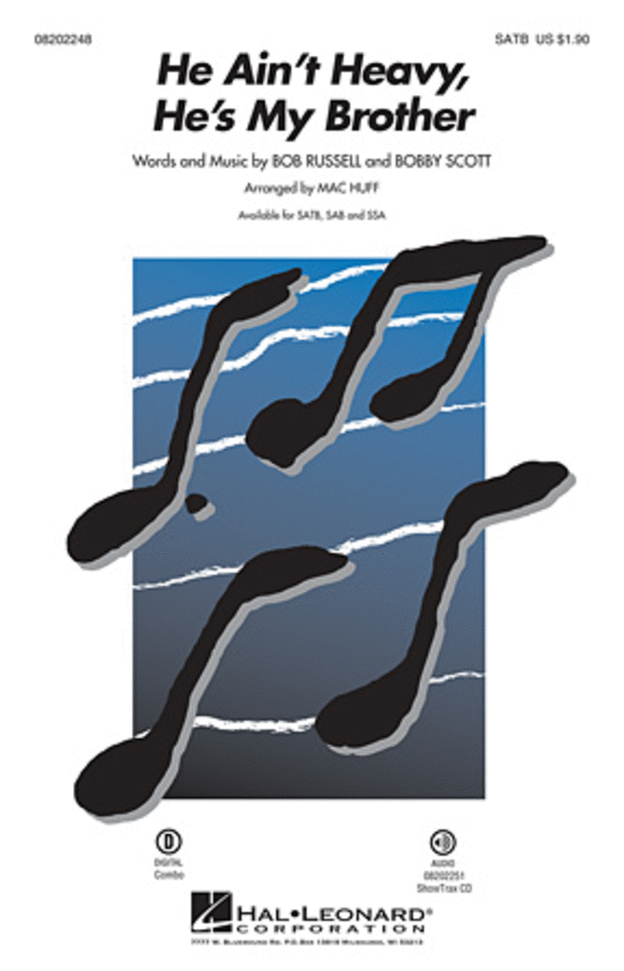 He Ain't Heavy, He's My Brother Choir scores gallery preview page 1