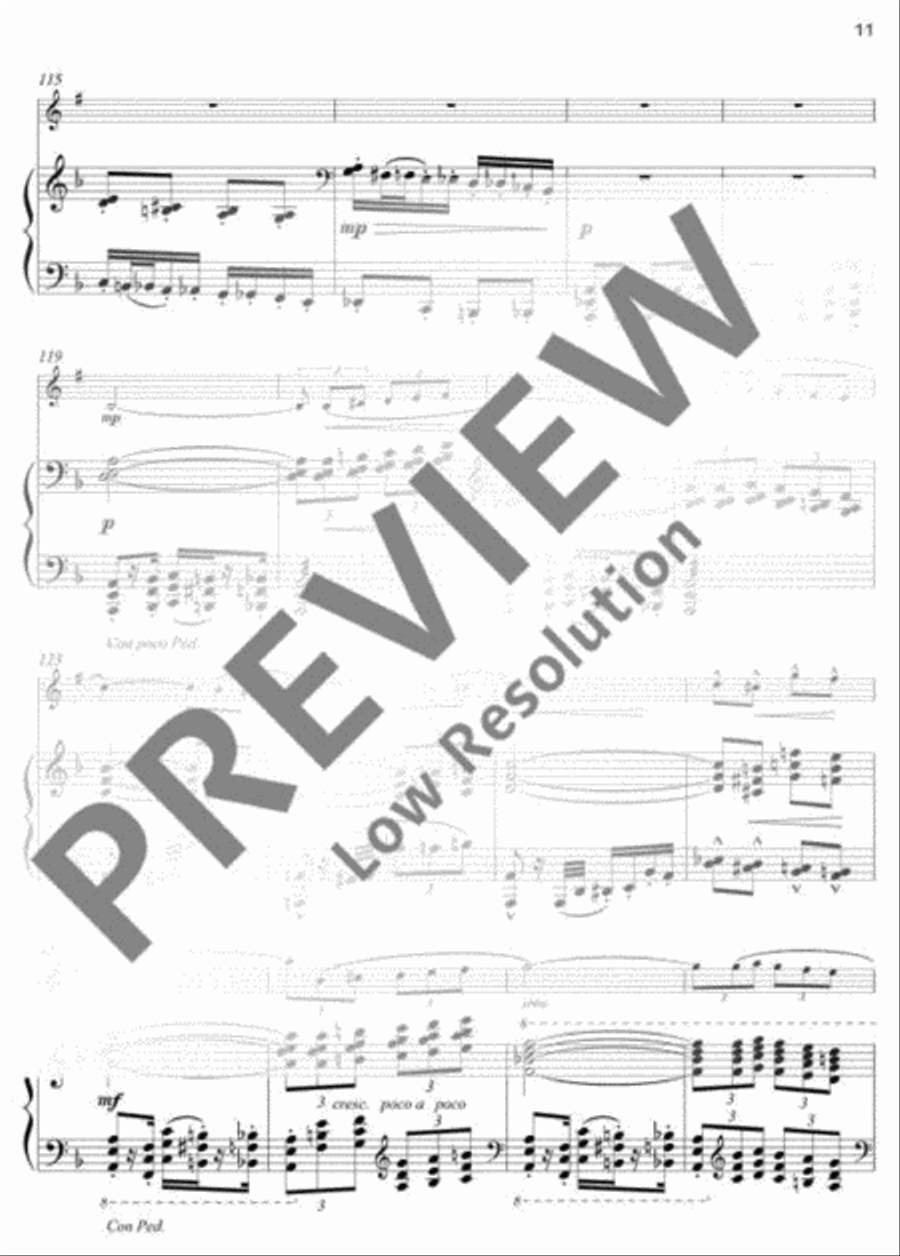 Tango Tango B-Flat Clarinet scores gallery preview page 12