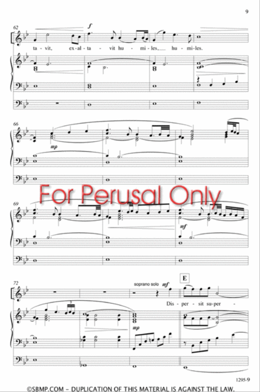 Fecit potentiam - SSAA Octavo SSAA scores gallery preview page 8