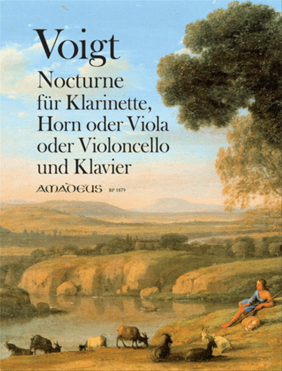 Nocturne op. 75 Clarinet scores gallery preview page 1