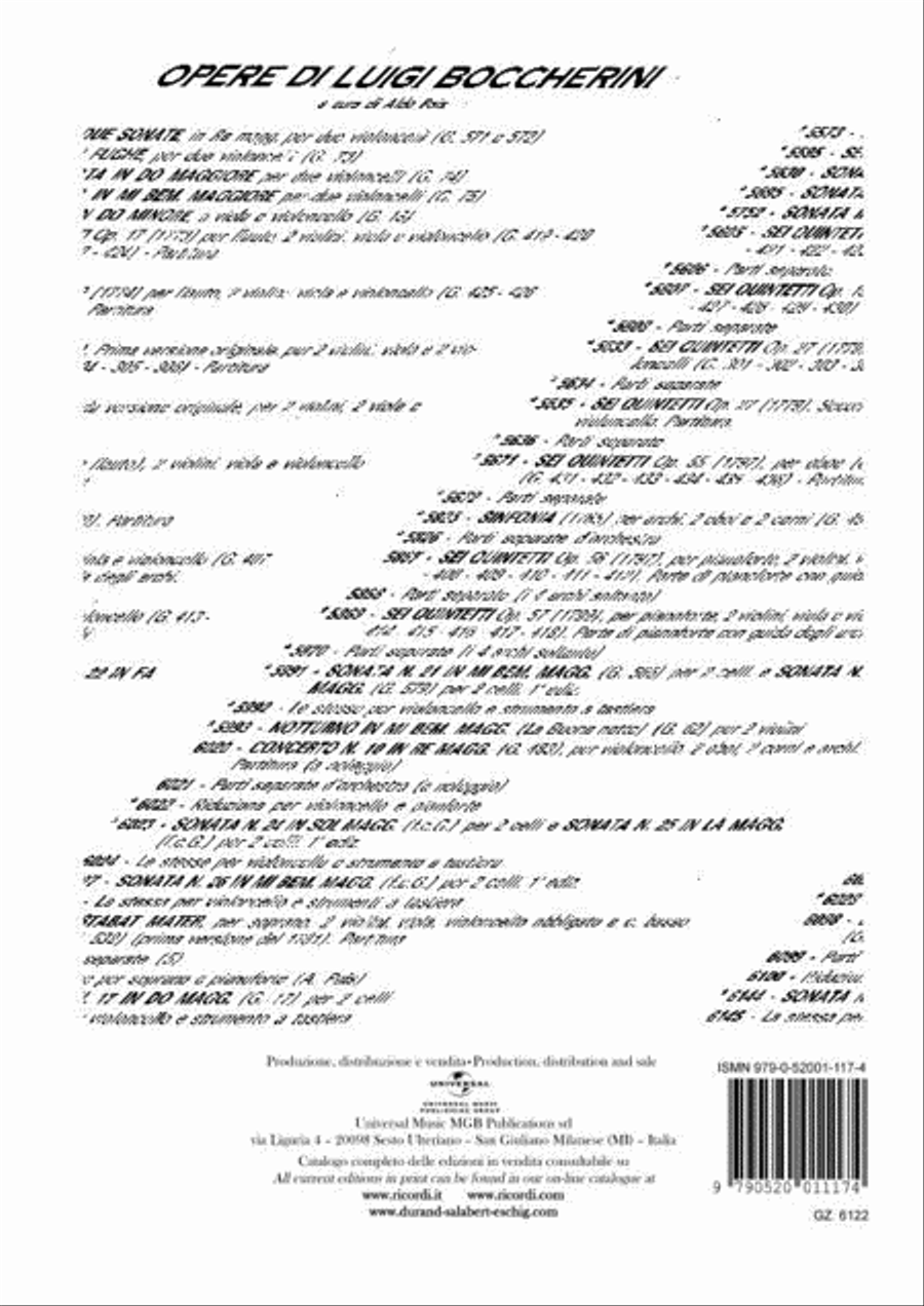 Concerto N. 9 In Si Bem. Magg. G.482 Piano Accompaniment scores gallery preview page 2