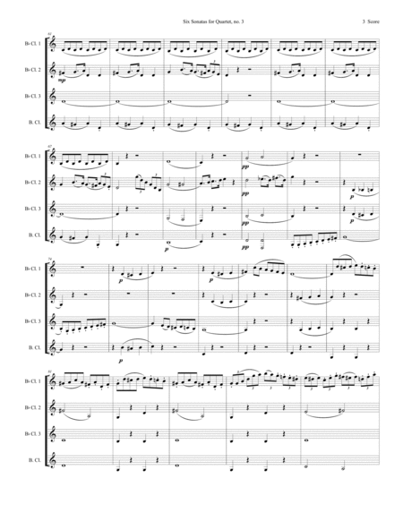 Rossini Quartet set for Clarinets image number null