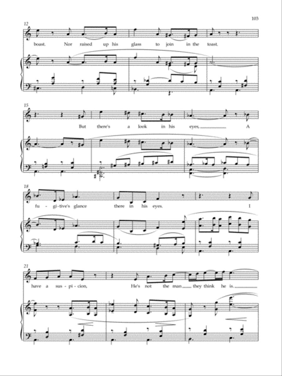 I Have A Suspicion Voice scores gallery preview page 2
