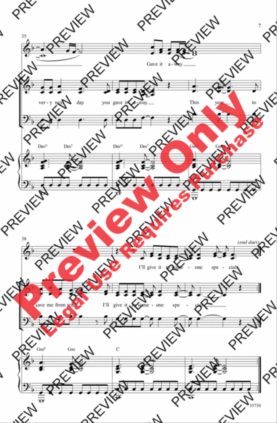 Last Christmas 3-Part scores gallery preview page 7