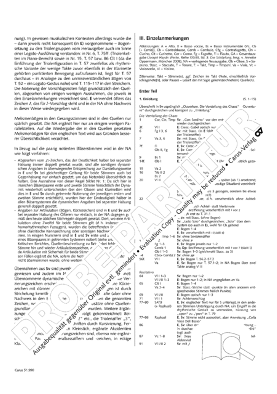 The Creation (Die Schopfung) 4-Part scores gallery preview page 347