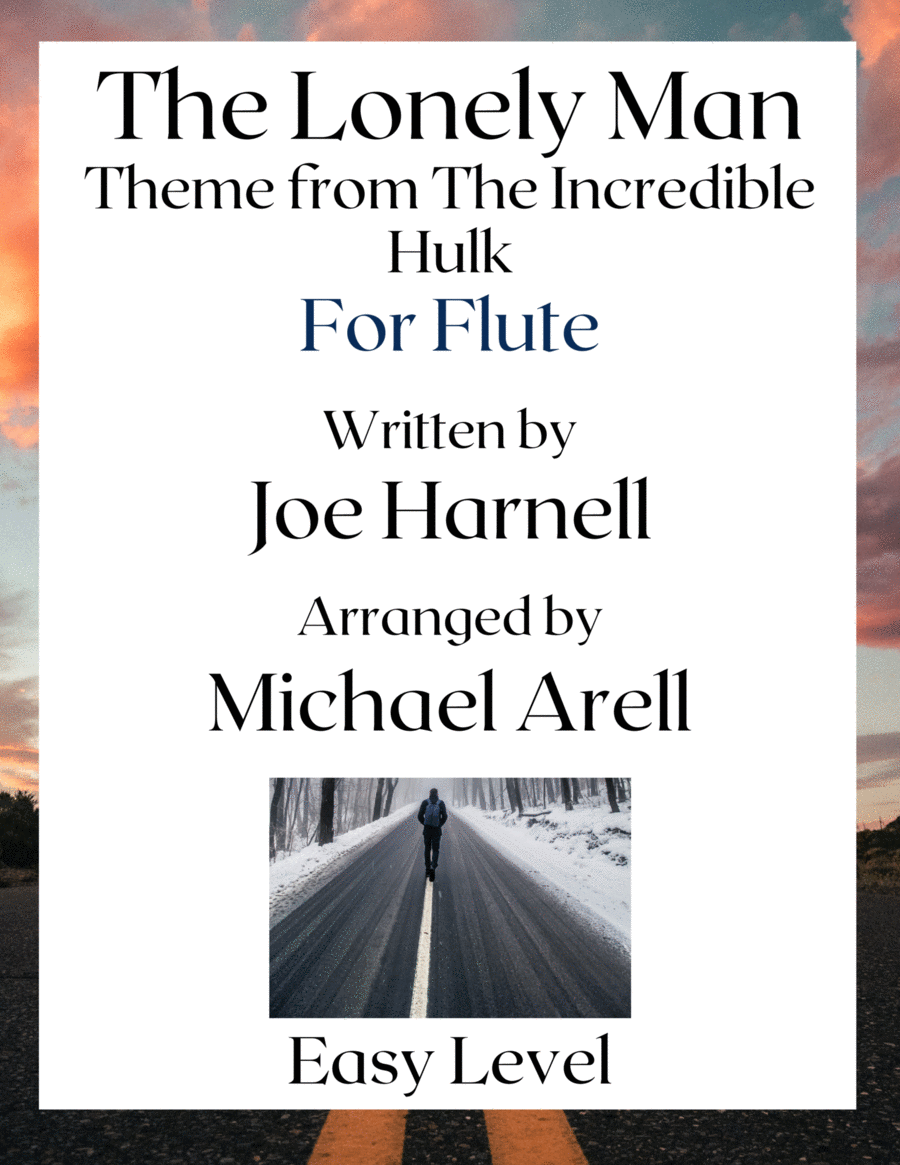 The Lonely Man Flute Duet scores gallery preview page 1