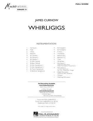 Whirligigs - Full Score