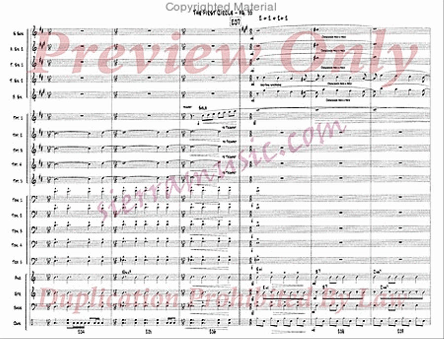 The First Circle Big Band scores gallery preview page 36