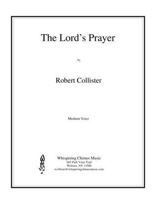 Book cover for The Lord's Prayer (medium voice)