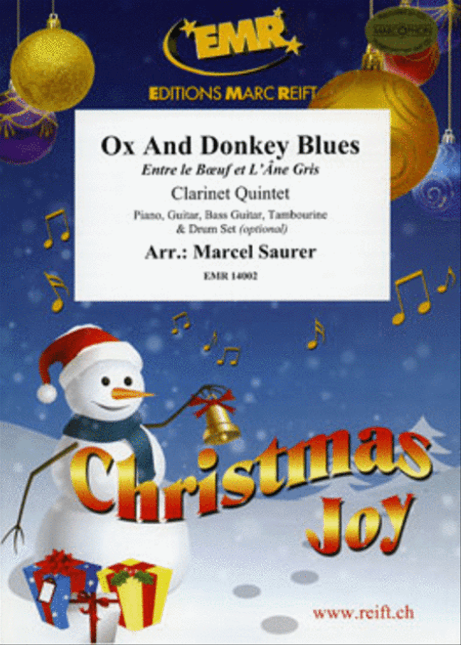 Ox And Donkey Blues Ox And Donkey Blues Clarinet Quintet scores gallery preview page 1