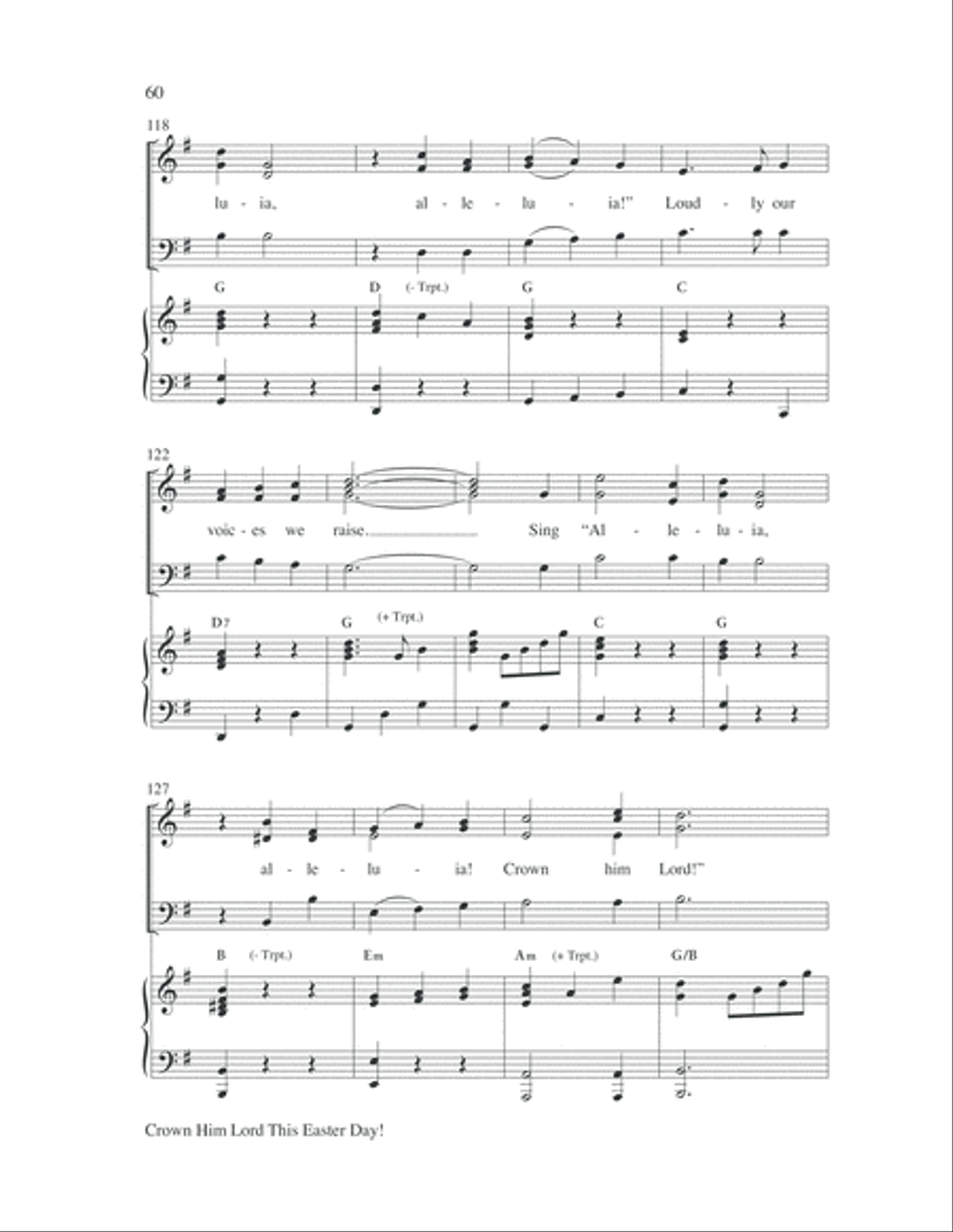 Easy Anthems, Vol. 4 Easy Anthems, Vol. 4 3-Part scores gallery preview page 61