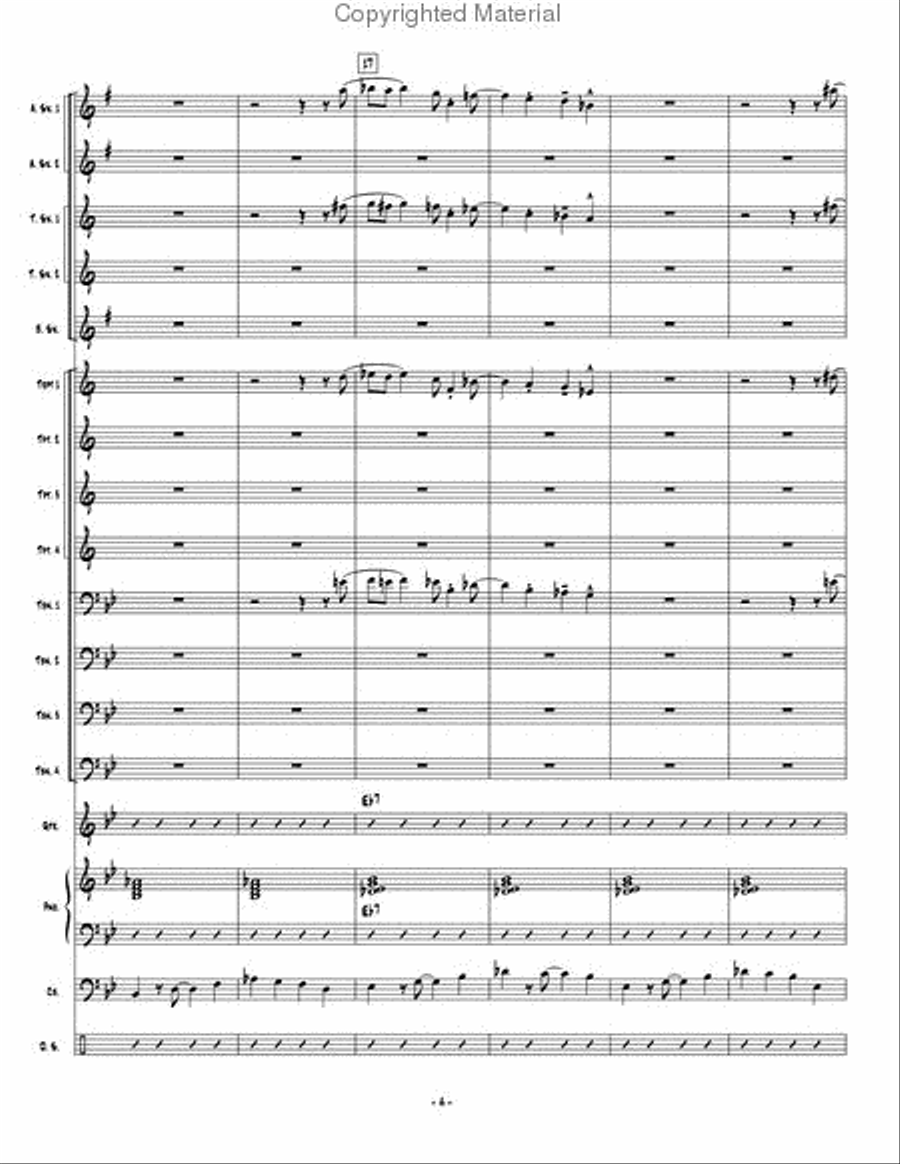 Eggs St. Jack Jazz Ensemble scores gallery preview page 5