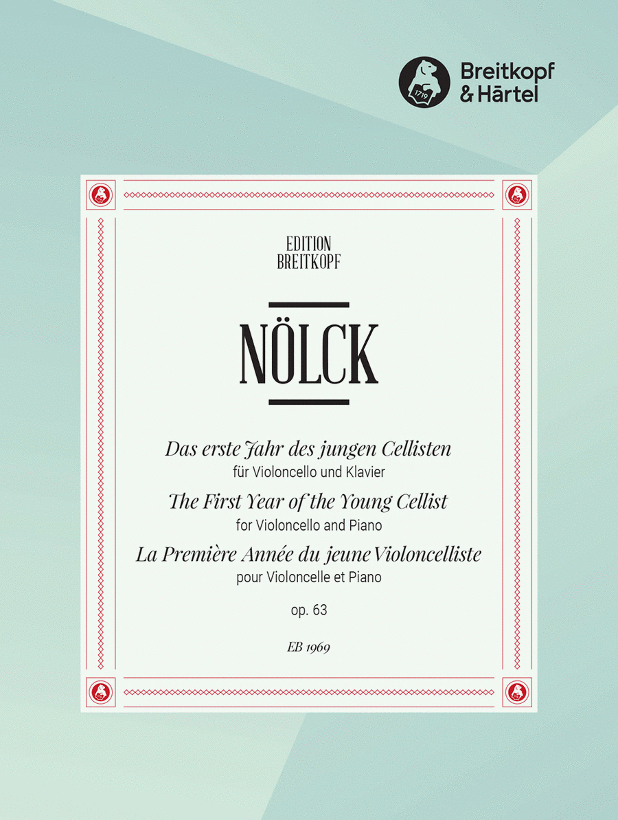 The first year of the young Cellist Piano Accompaniment scores gallery preview page 1