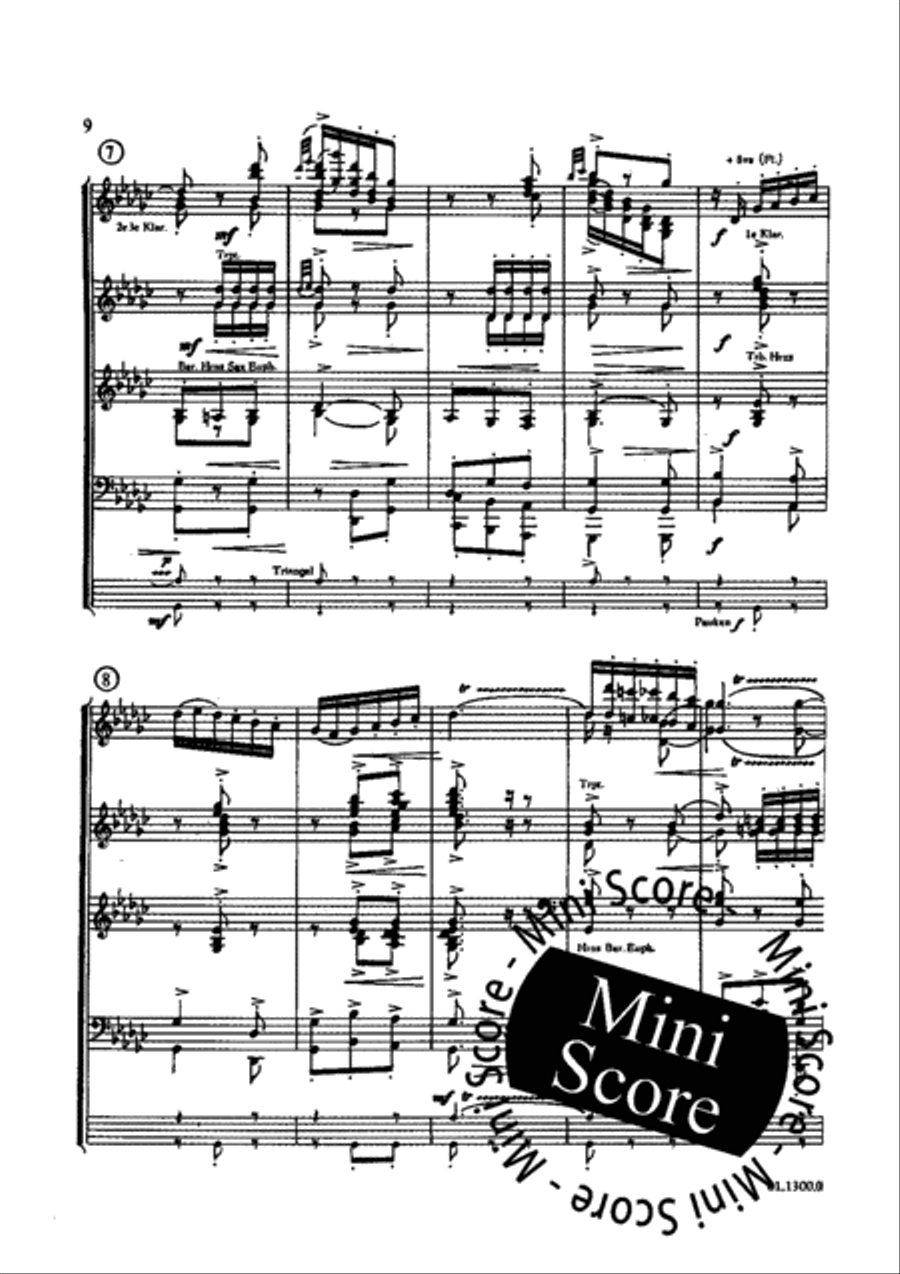 Spaans Nederlandse Dans Concert Band scores gallery preview page 12