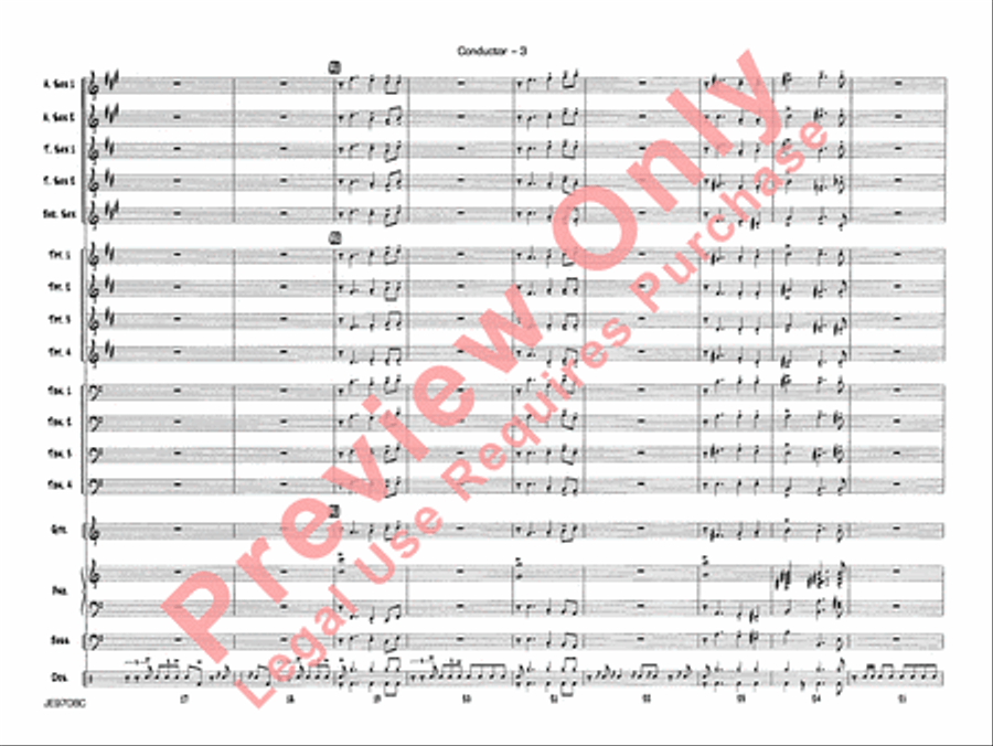 Cute Cute Jazz Ensemble scores gallery preview page 5